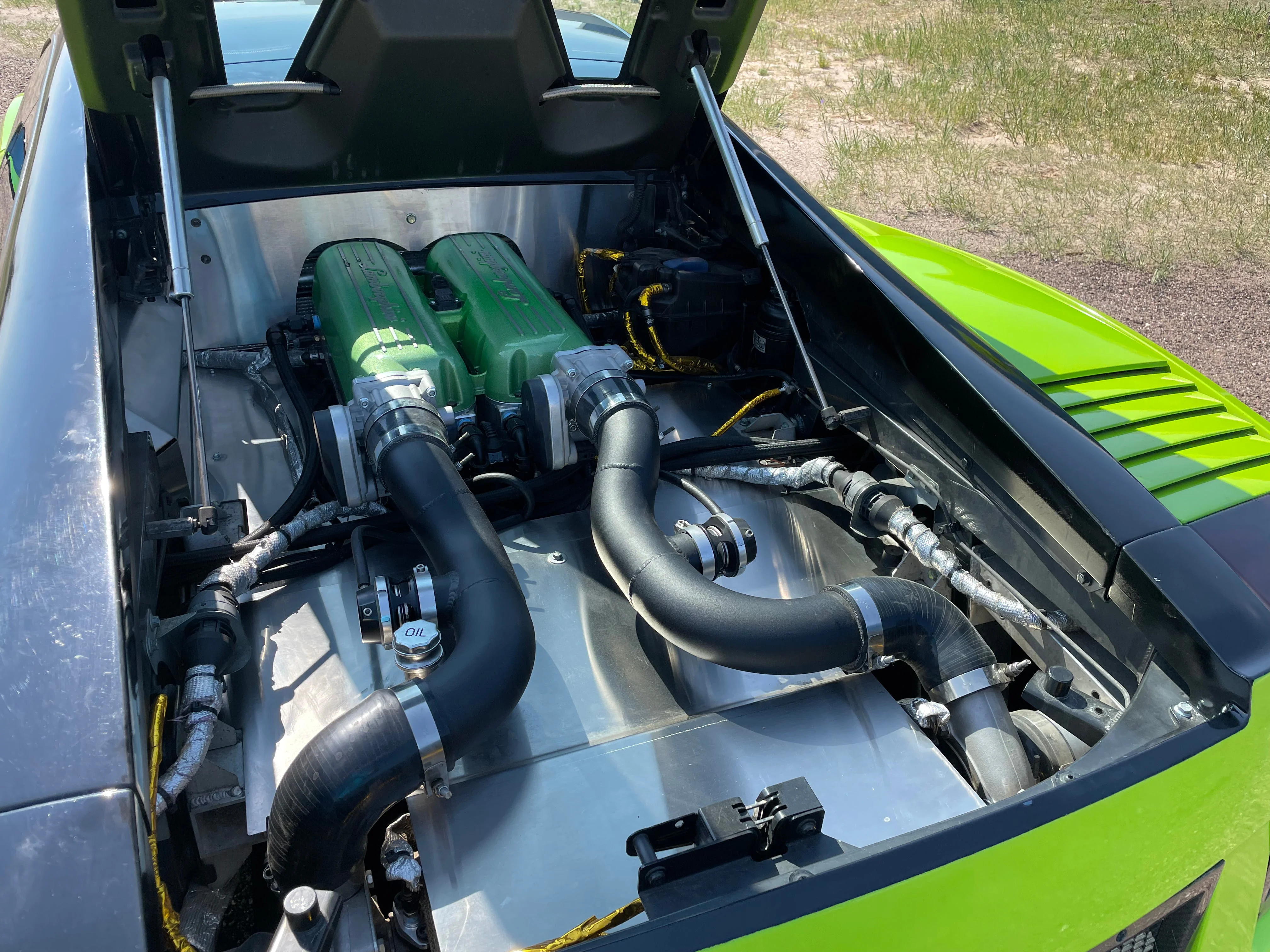 08-13 Lamborghini Gallardo Twin Turbo Kit **INSTALLED AND TUNED** - Image 4