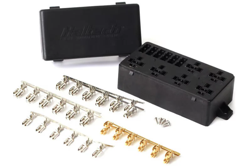 6 Circuit Haltech Fuse Box with Lid - Image 2