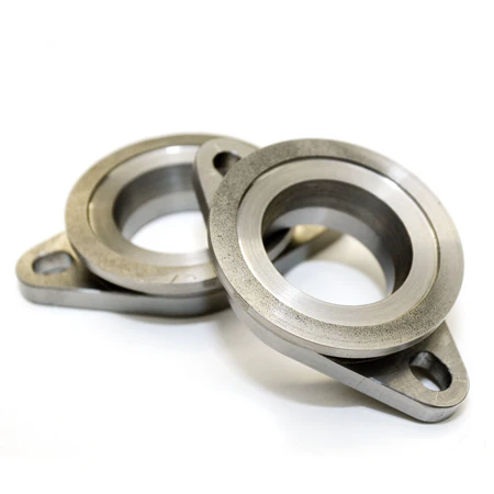 Adapter, Tial 2 bolt 38mm to 44mm (MVR) Wastegate, Billet, Machined wastegate adapter - Image 2