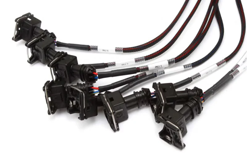 Elite 2500 V8 Small/Big Block GM, Ford & Chrysler Terminated Harness Injector Connector: Bosch EV1 - Image 3