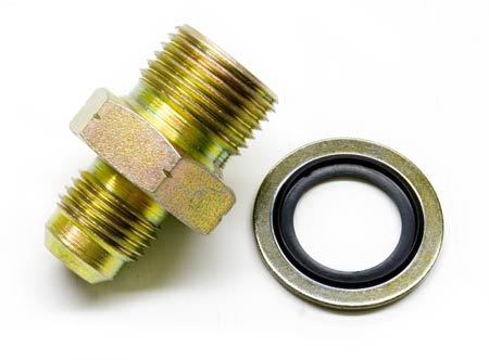 Fitting, Metric 18mm to 6AN, Male to Male (For coolant, fuel, or oil) - Image 2