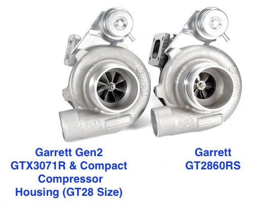 GEN2 Garrett GTX3071R w/Compact Comp Hsg &Stainless .86 AR T25 IWG 5 Bolt Turbine Hsg 1 bar Actuator GRT-TBO-899 - Image 3