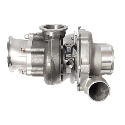 Gen2 GTX3076R 4" inlet and 2" outlet T04E Frame with Anti-Surge DBB turbo w/ .86 A/R VB25 int. wg. - Image 3