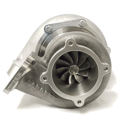 Gen2 GTX3582R DBB turbo w/ 1.06 A/R T3 Tbn Hsg, GT 4 BOLT 3" conical exit GRT-TBO-C26 - Image 2