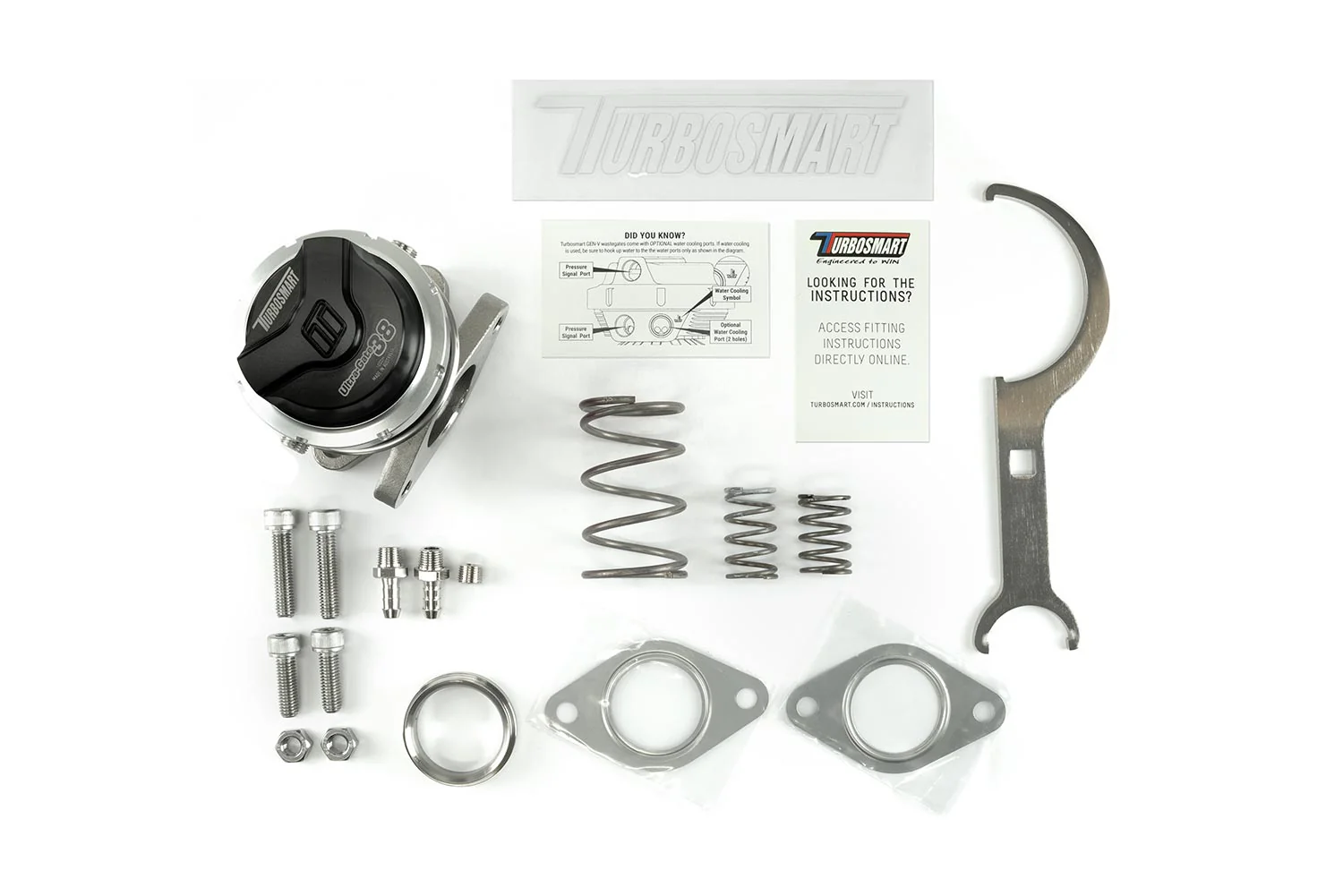 GenV UltraGate38 7psi External Wastegate (Black) - Image 5
