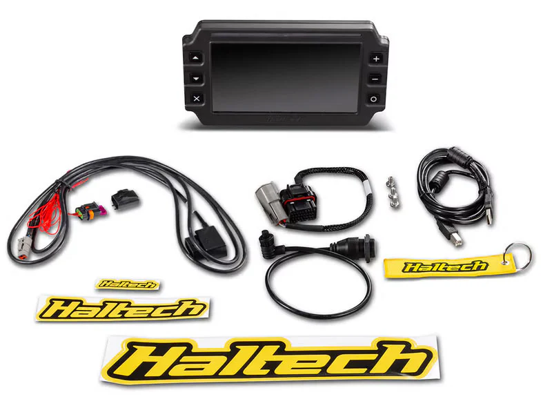 Haltech iC-7 OBD-II Colour Display Dash Size: 7in - Image 4