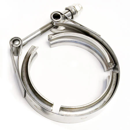 Marmon non-V-Band Clamp (Downpipe Side) - 5" for Divided T6 Turbine Housing GT42/GT45/GT47 - Image 2