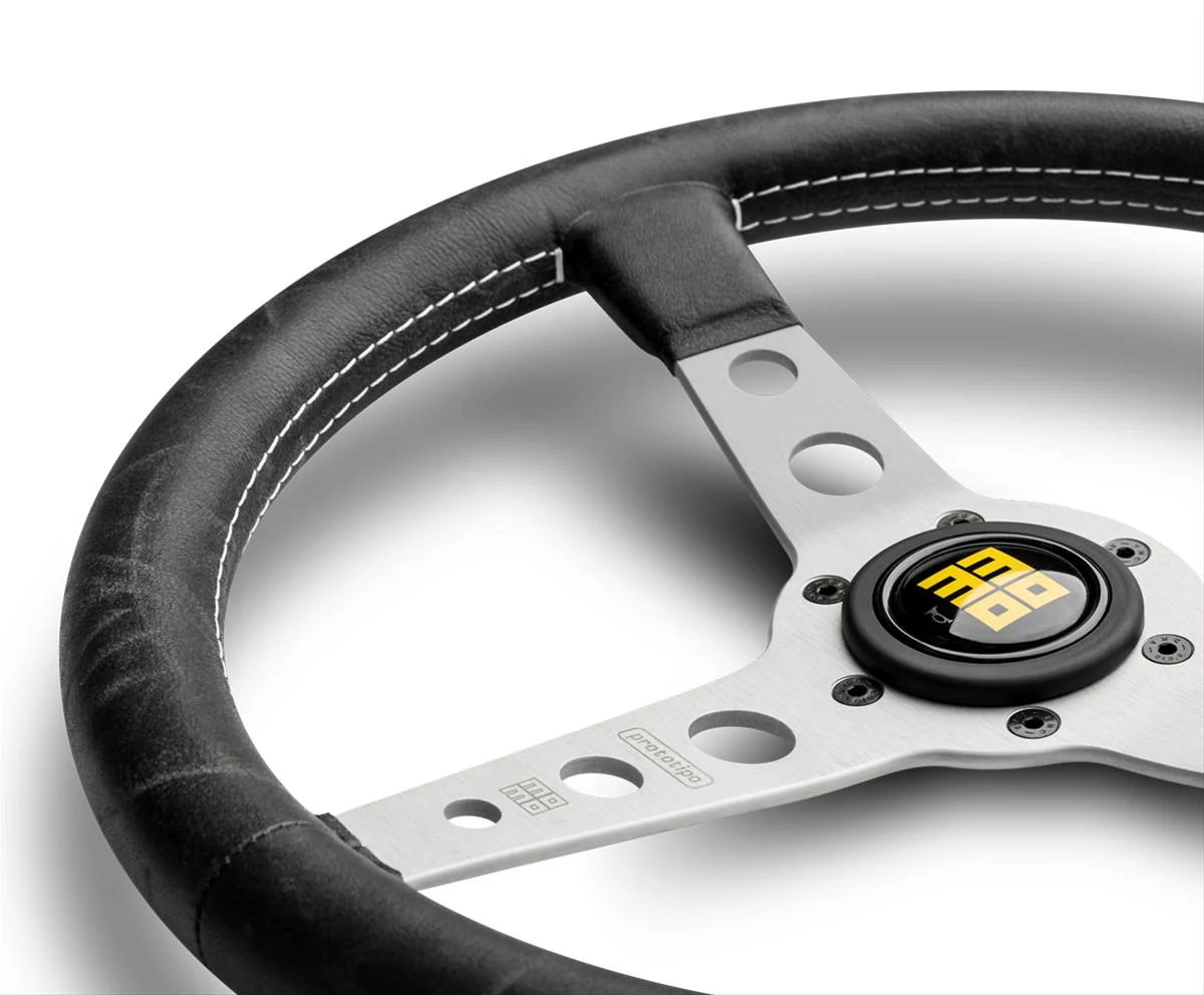 MOMO Racing Heritage Steering Wheels PRH35BK0S - Image 2