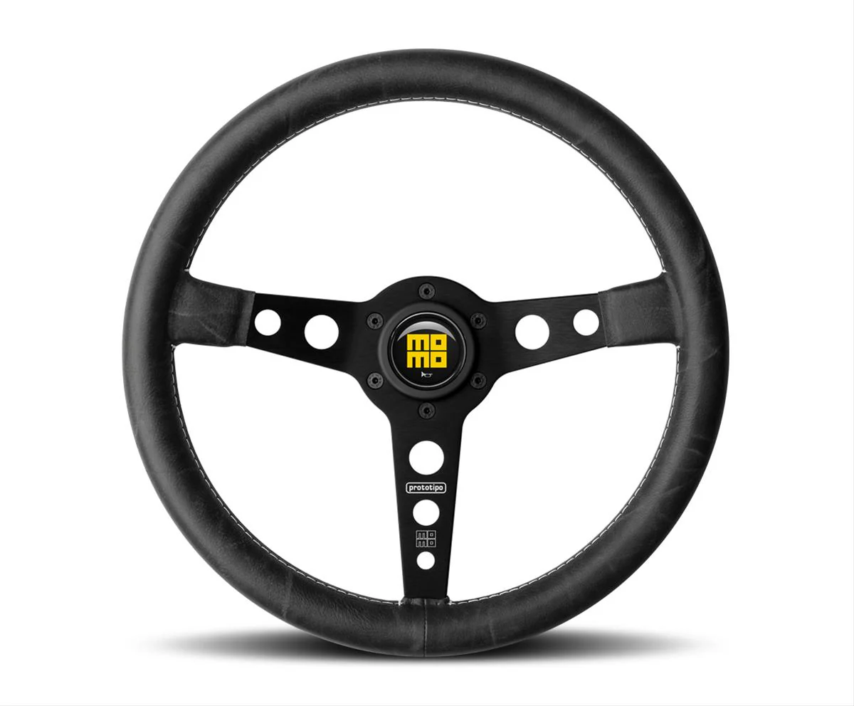 MOMO Racing Heritage Steering Wheels PRH35BK2B - Image 2
