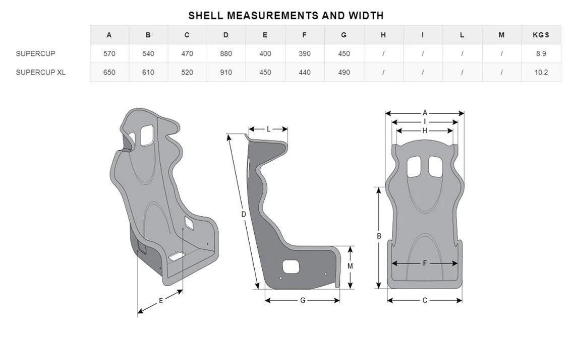 MOMO Racing Super Cup Racing Seats 1071BLK - Image 3