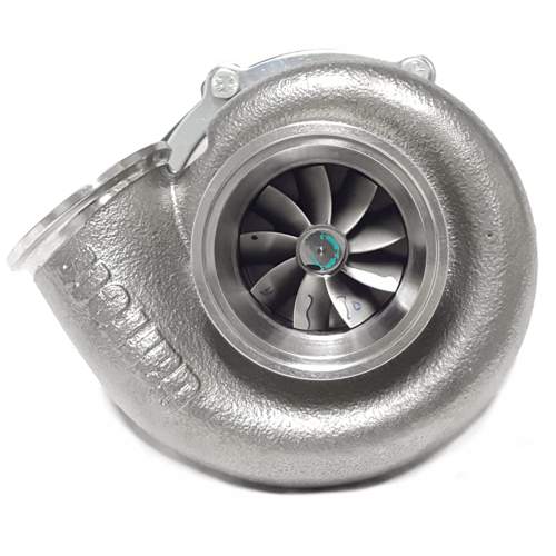 Turbocharger, Gen2 GTX3584RS, Black Coated, T04E frame w/ 4" in/2.5" out, .83 A/R V-band Turbine Hsg GRT-TBO-K61 - Image 2