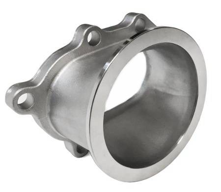 V-Band Adapter (Cast Stainless) for Garrett T25 Turbine Hsg: GT25, GT28/GTX28, GTX29, GT30/GTX30 - Image 2